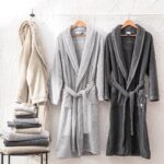 Ecotextile meeste hommikumantlid 100% puuvillast