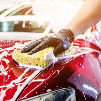 Interior and exterior car wash at DavMar Detailing