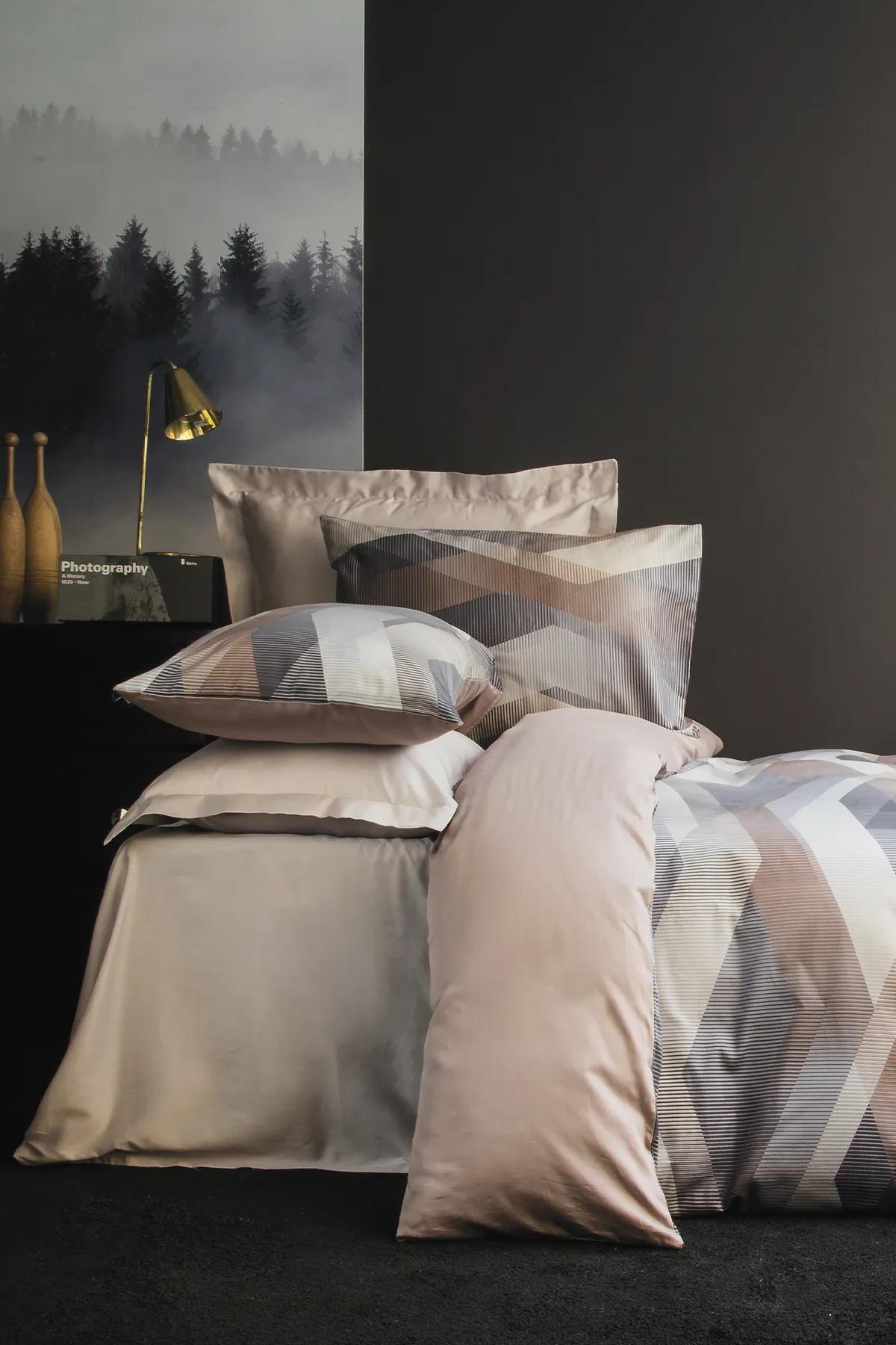 Sateen cotton bedding sets