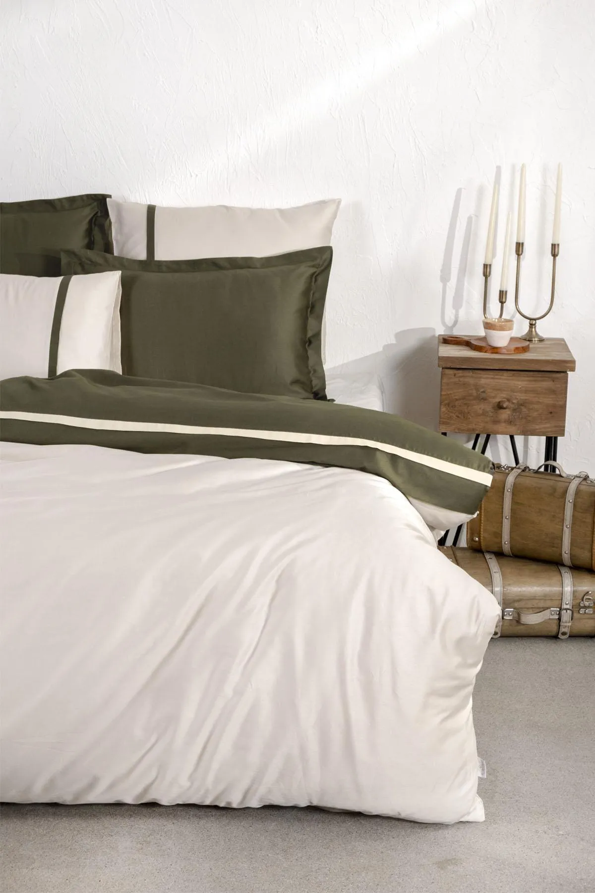 Sateen cotton bedding sets