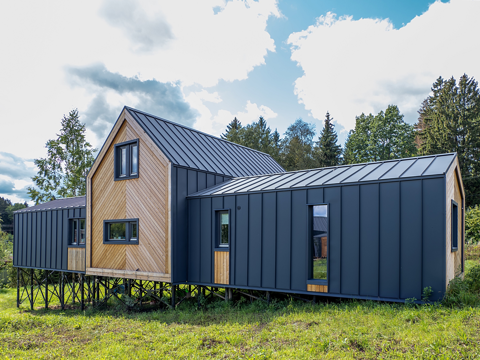 Klassikprofiil 480mm. Matt PUR 0.60mm RAL7016 tumehall või RR32 tumepruun