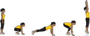 trenn kodus, burpee