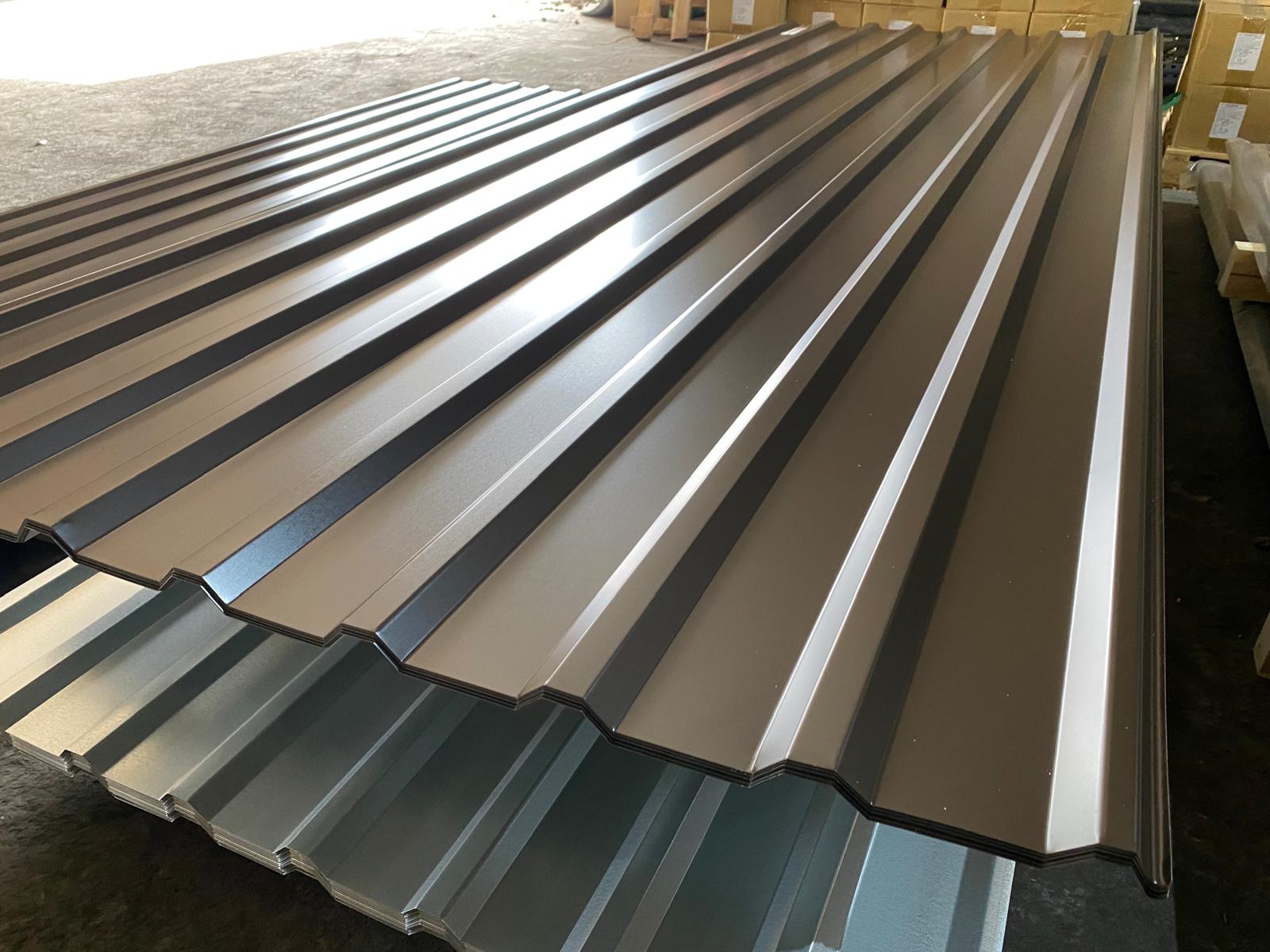 Trapetsprofiil TP20 PE 0.50mm RR32 tumepruun