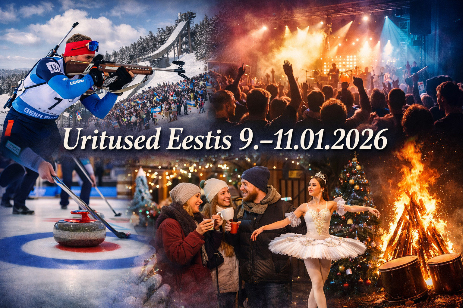 Üritused Eestis 9.–11. jaanuaril 2026: ideid talviseks nädalavahetuseks