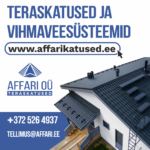 Teraskatused ja lisaplekid taskukohase hindadega.