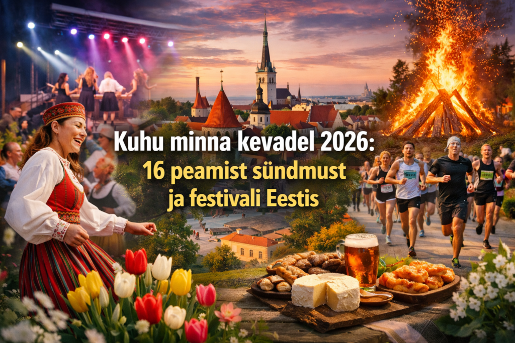 Kuhu minna kevadel 2026: 16 peamist sündmust ja festivali Eestis