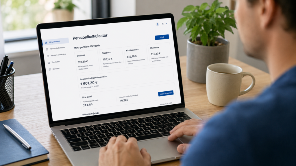 Kuidas vaadata oma pensionistaaži Eestis: lihtne juhend samm-sammult
