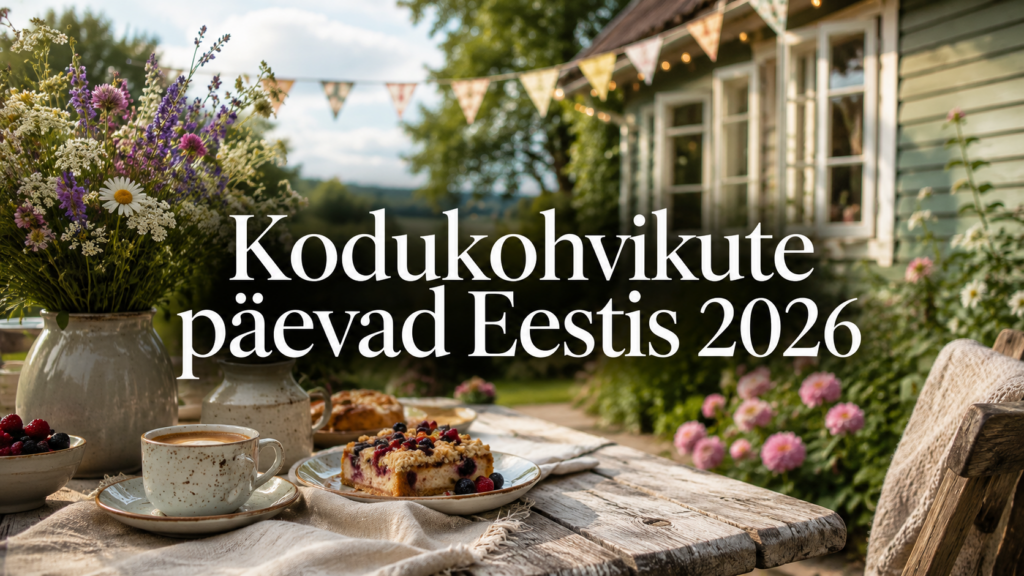 Kodukohvikute päevad Eestis 2026: kalender ja parimad kohad