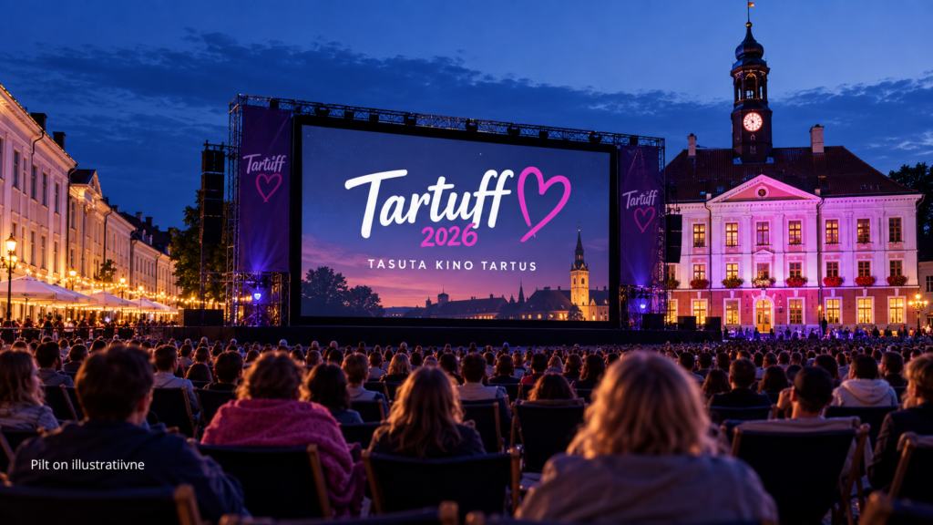 Tartuff 2026: tasuta vabaõhukino Tartu kesklinnas